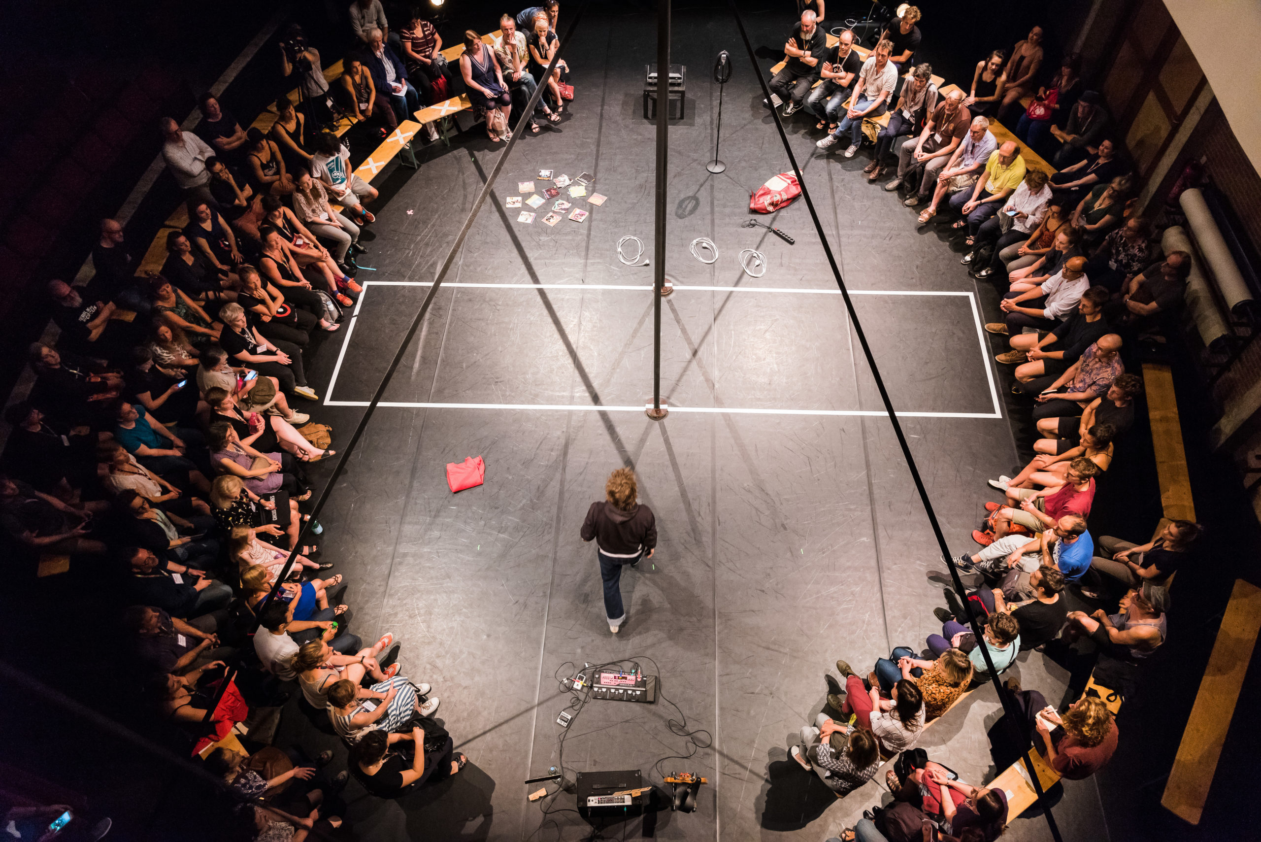 Neerpelt, Belgique, le 30 mai 2018. Monki Business présente Static dans le cadre des preselections de Circus Next Platform.