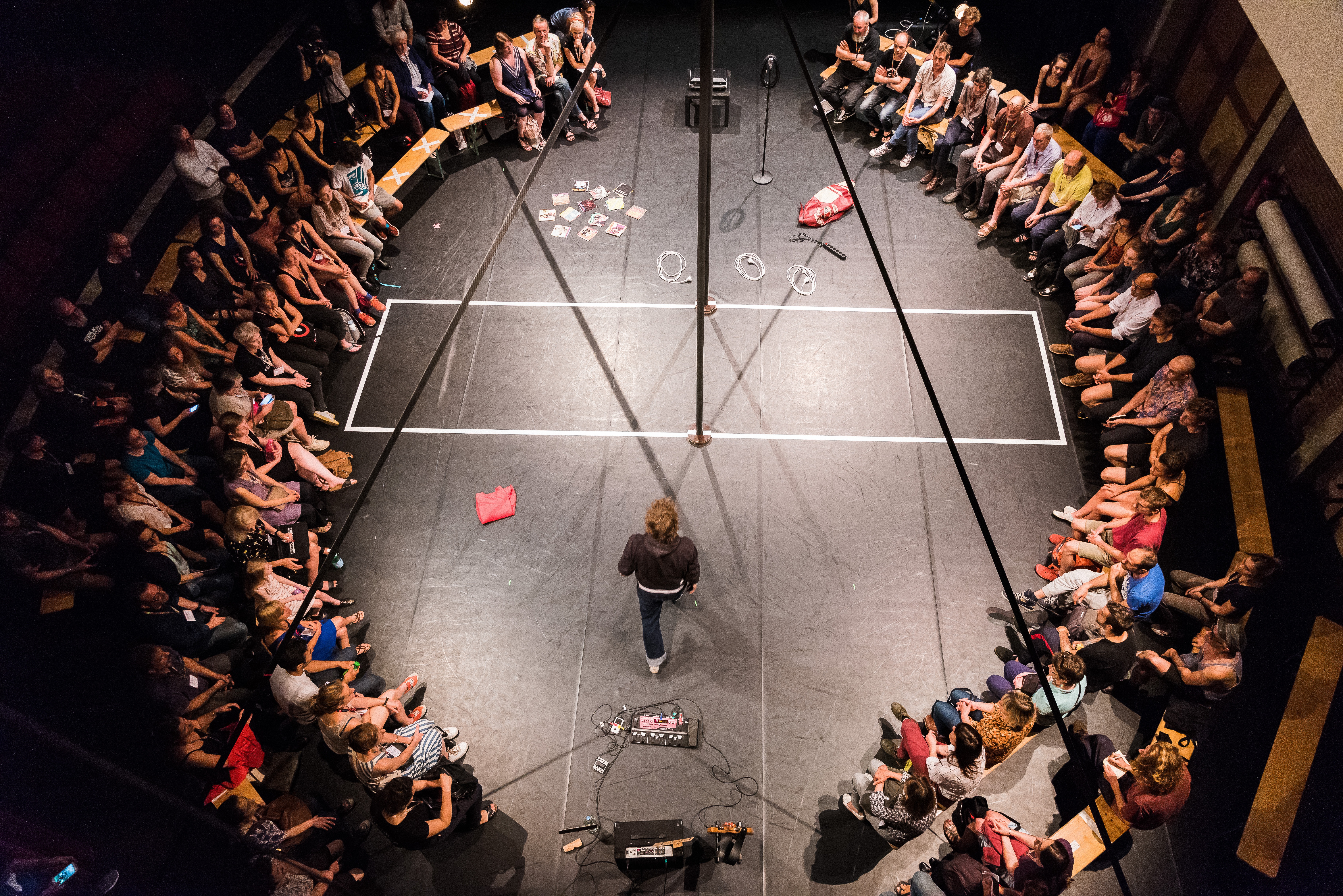 Neerpelt, Belgique, le 30 mai 2018. Monki Business présente Static dans le cadre des preselections de Circus Next Platform. 